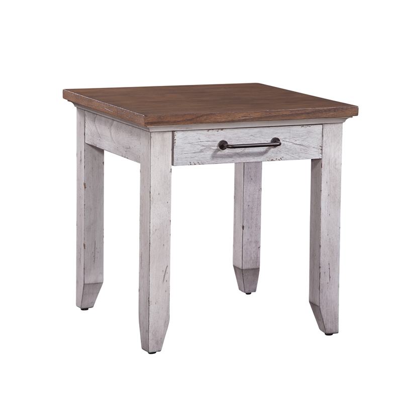 Steve Silver Bear Creek 3PC Coffee Table Set in White