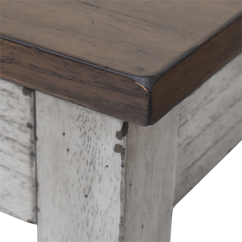 Steve Silver Bear Creek 3PC Coffee Table Set in White