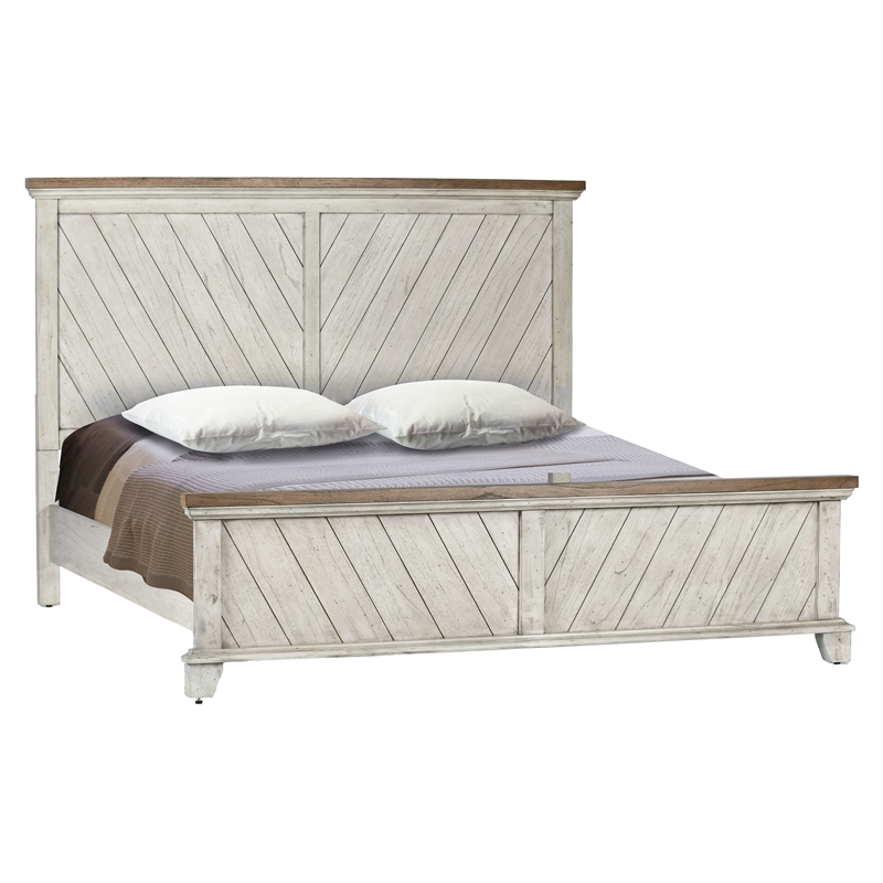 Steve Silver Bear Creek 5pc King Bedroom Set in Gray