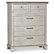 Steve Silver Bear Creek 6pc Queen Bedroom Set in Gray