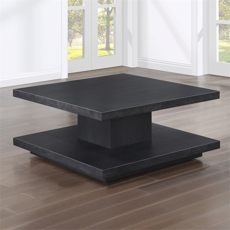 Steve Silver Canyon Black 3pc Coffee & End Table Set