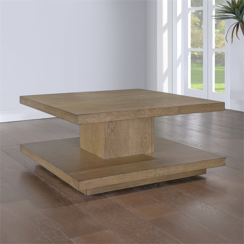 Steve Silver Canyon Brown 3pc Coffee & End Table Set