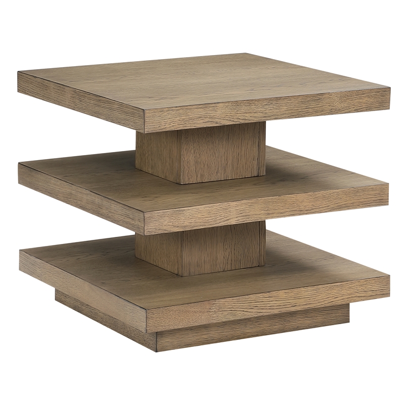 Steve Silver Canyon Brown 3pc Coffee & End Table Set