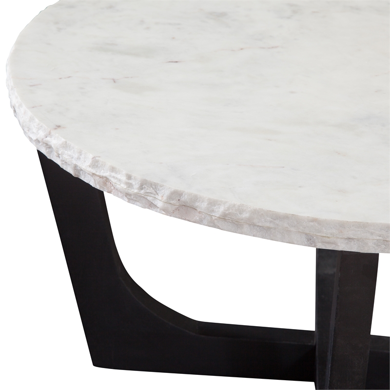 Steve Silver Chrissy 3-Piece Coffee & End Table Set in Black