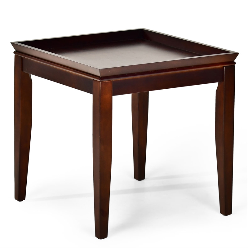 Steve Silver Clemson 3pc Coffee Table Set in Brown