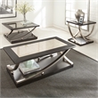 Steve Silver Ramsey 3pc Coffee & End Table Set in Brown