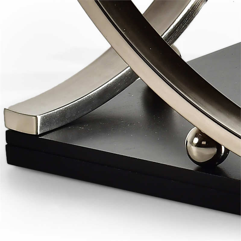 Steve Silver Ramsey 3pc Coffee & End Table Set in Brown