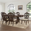 Steve Silver Royale 7-Piece Dining Set in Brown