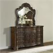 Steve Silver Royale Queen 6PC Bedroom Set in Brown