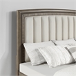 Steve Silver Sonoma 4-Piece Queen Bedroom Set in Gray