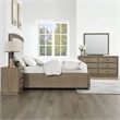Steve Silver Sonoma 4-Piece Queen Bedroom Set in Gray