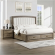 Steve Silver Sonoma 5-Piece Queen Bedroom Set in Gray