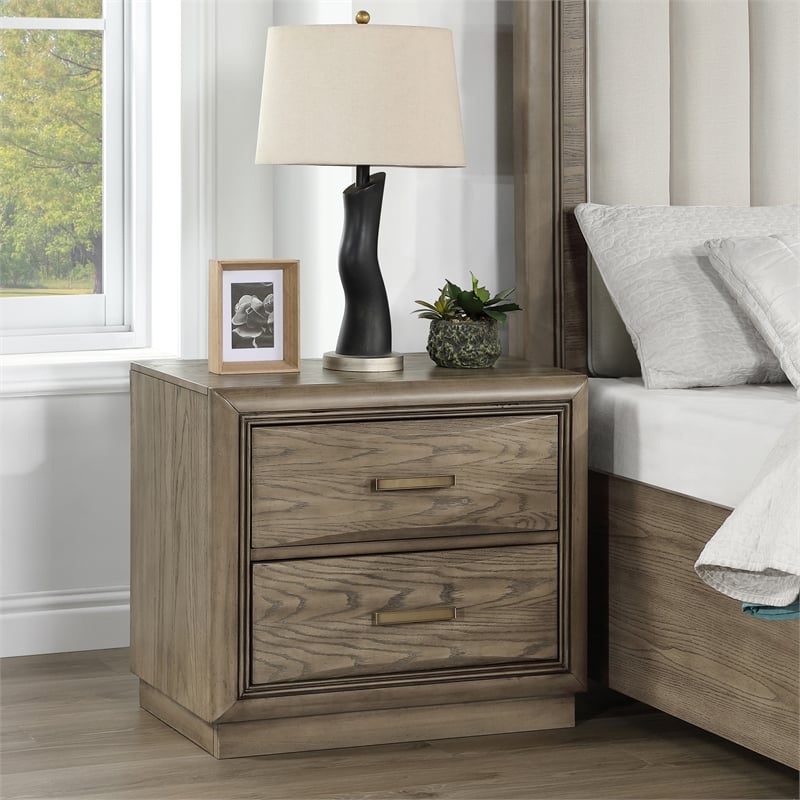 Steve Silver Sonoma 5-Piece Queen Bedroom Set in Gray