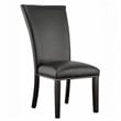 Steve Silver Camila Square 5PC Dining Set with Black Chairs
