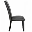 Steve Silver Camila Square 7PC Dining Set with Black Chairs