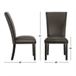 Steve Silver Camila Square 7PC Dining Set with Black Chairs