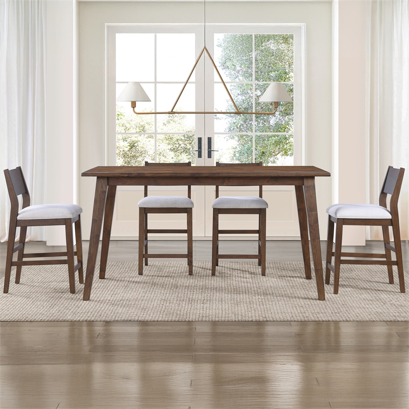Steve Silver Canton Counter Table in Brown