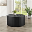 Steve Silver Colvin 3-Piece Coffee & End Table Set in Black Finish