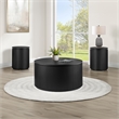 Steve Silver Colvin 3-Piece Coffee & End Table Set in Black Finish