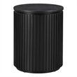 Steve Silver Colvin Round End Tablein Black Finish
