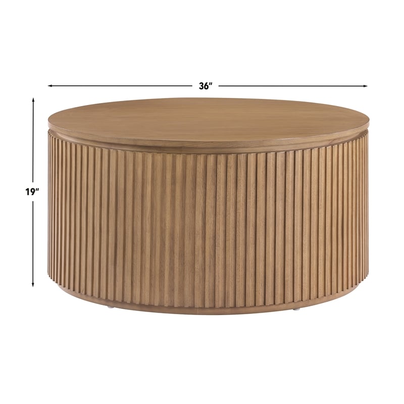 Steve Silver Colvin 3-Piece Coffee & End Table Set in Toffee Finish