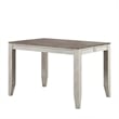 Steve Silver Abacus 5pc Counter Dining Set in Gray