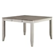 Steve Silver Abacus 5pc Counter Dining Set in Gray