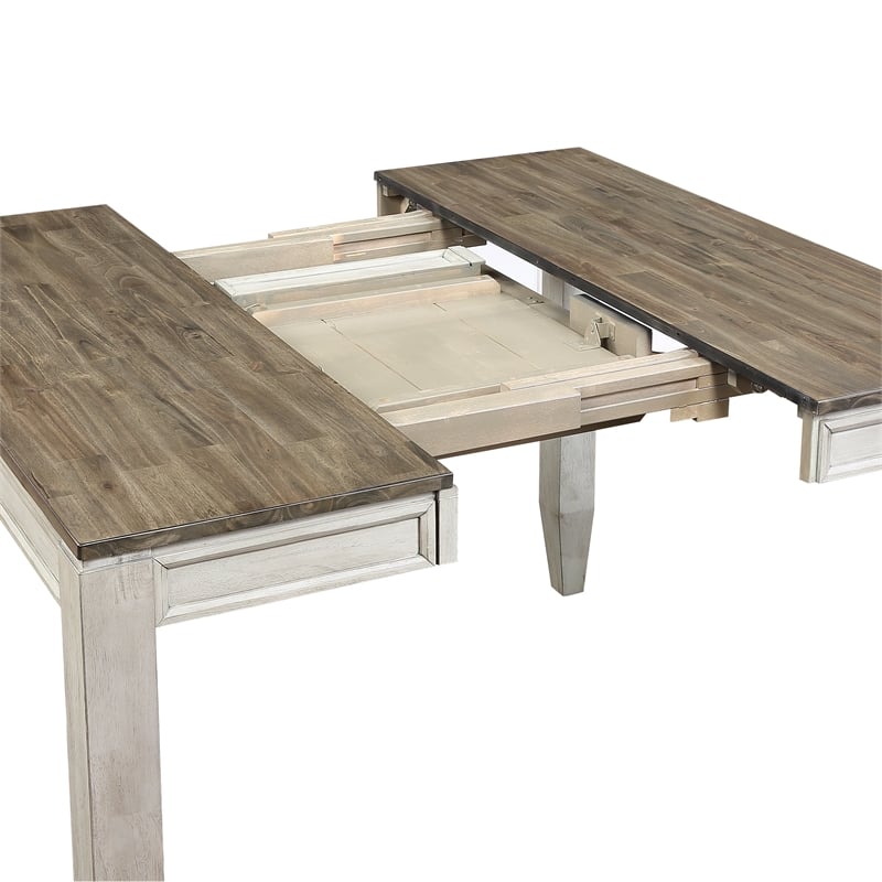Steve Silver Abacus 5pc Counter Dining Set in Gray