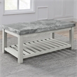 Steve Silver Canova 3PC Coffee End Table Set in White