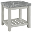 Steve Silver Canova 3PC Coffee End Table Set in White