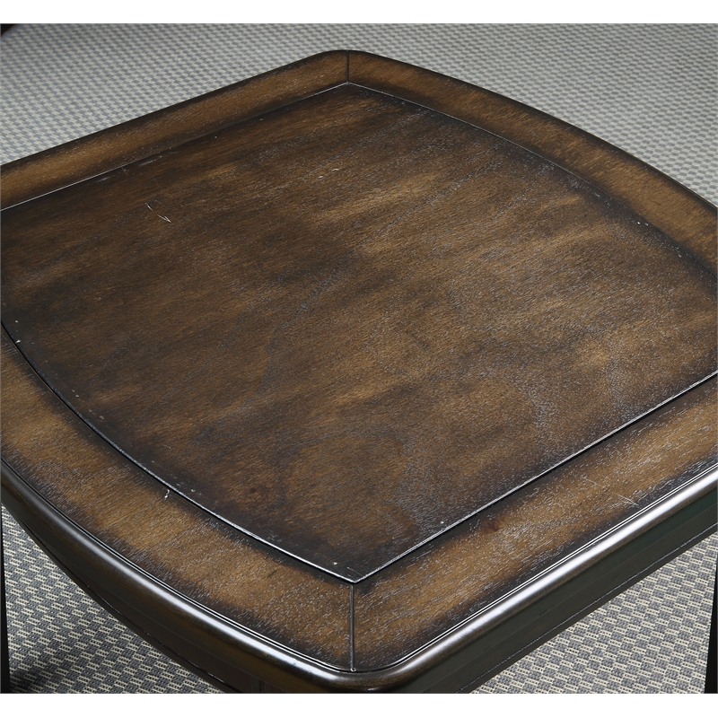 Steve Silver Diletta 3pc Coffee Table Set in Brown