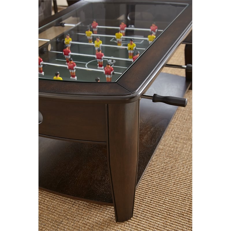 Steve Silver Diletta 3pc Coffee Table Set in Brown