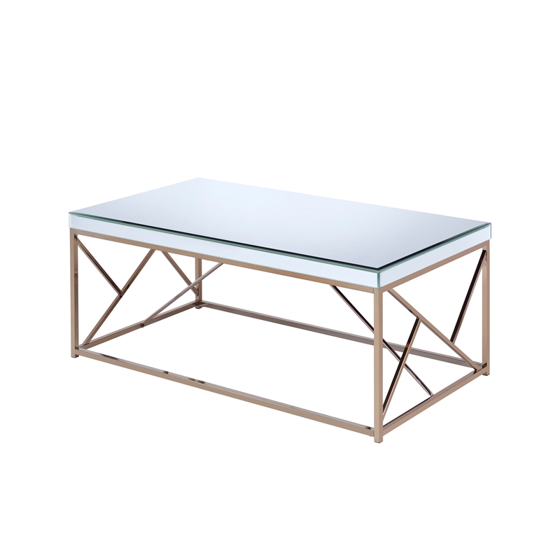 Steve Silver Evelyn 3pc Coffee & End Table Set in Tan