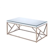 Steve Silver Evelyn 3pc Coffee & End Table Set in Tan