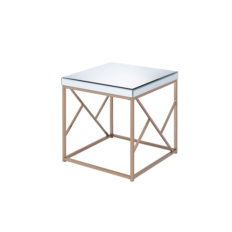 Steve Silver Evelyn 3pc Coffee & End Table Set in Tan