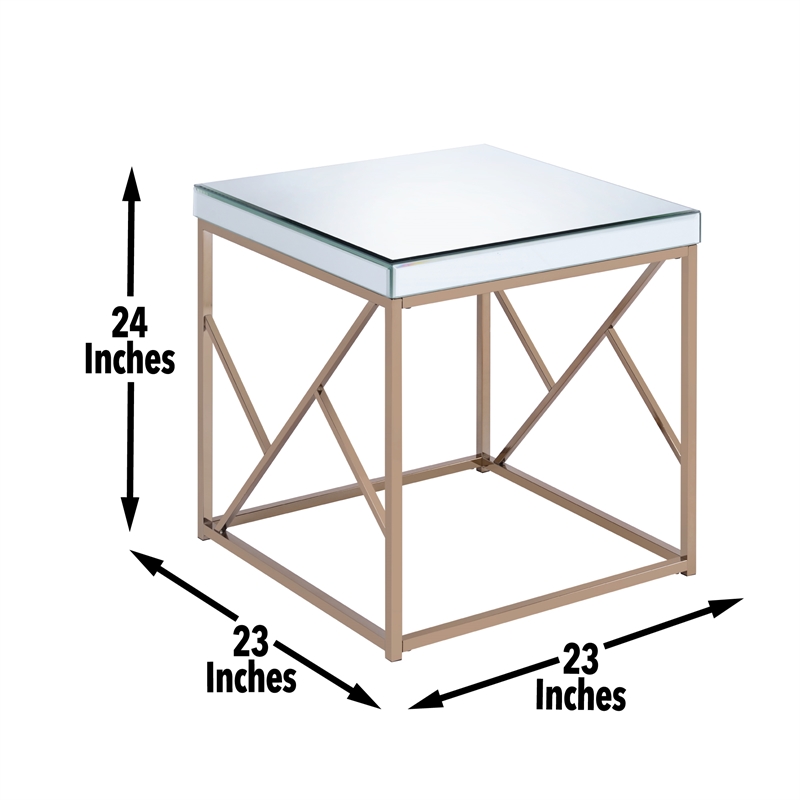 Steve Silver Evelyn 3pc Coffee & End Table Set in Tan