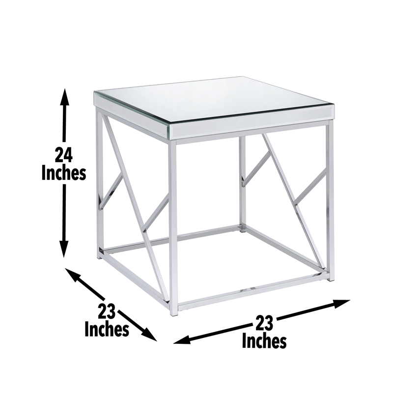 Steve Silver Evelyn 3pc Coffee Table Set in Gray