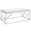 Steve Silver Evelyn 3pc Coffee Table Set in Gray