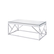 Steve Silver Evelyn 3pc Coffee Table Set in Gray