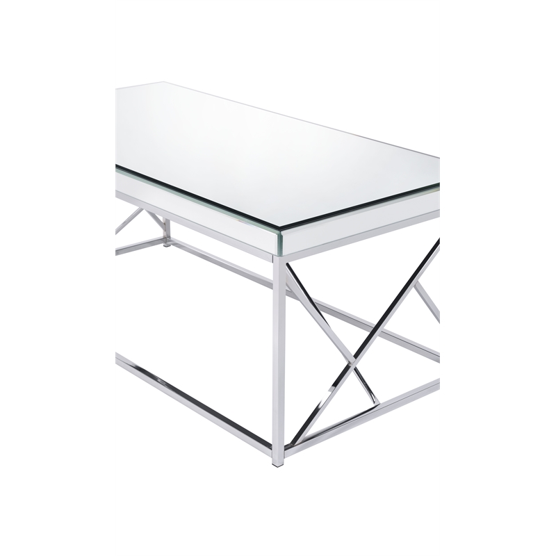 Steve Silver Evelyn 3pc Coffee Table Set in Gray