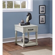 Steve Silver Hemingway 3pc Coffee Table Set in White