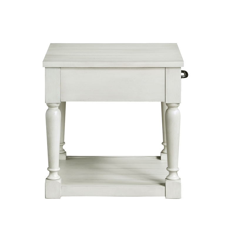Steve Silver Hemingway 3pc Coffee Table Set in White