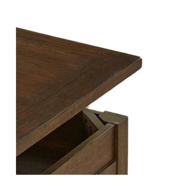 Steve Silver Lenka 3pc Coffee & End Table Set in Brown