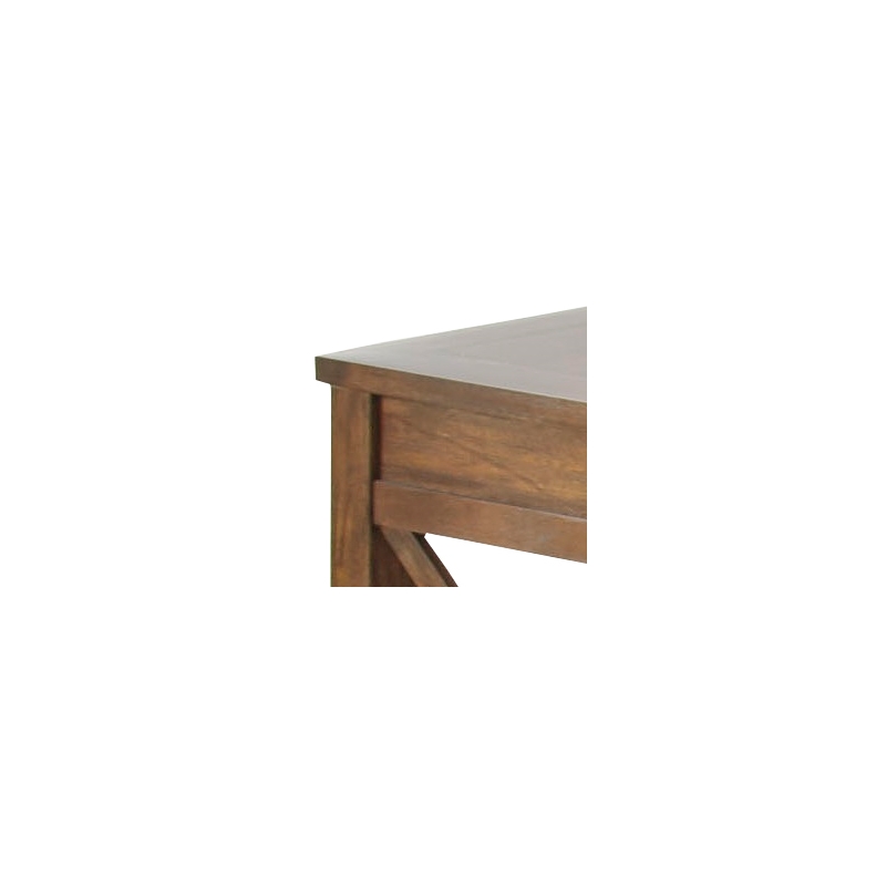 Steve Silver Lenka 3pc Coffee & End Table Set in Brown
