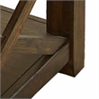 Steve Silver Lenka 3pc Coffee & End Table Set in Brown
