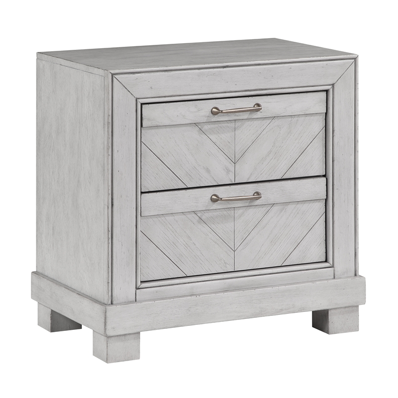 Steve Silver Montana Queen 3 pc Bedroom Set(2 NS+Bed) in Gray