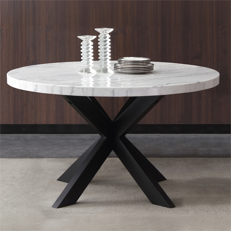 Steve Silver Xena 5pc Dining Set in Black