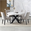 Steve Silver Xena 5pc Dining Set in Black