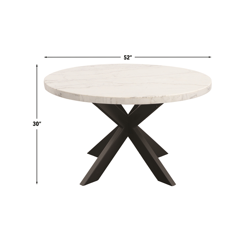 Steve Silver Xena 7pc Dining Set in Black