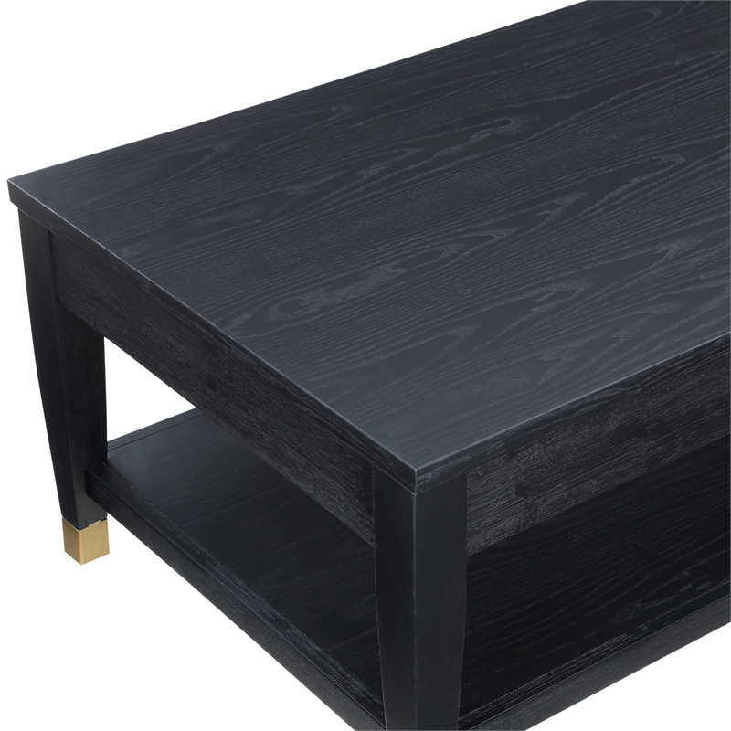 Steve Silver Yves 3PC Cofee End Table Set in Black